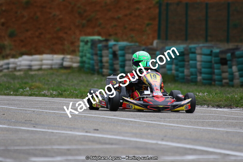 09 & 10/03/2019 : 1ère manche du Championnat du Sud à Alès (Photos Stéphane Agnus) 2019 — karting