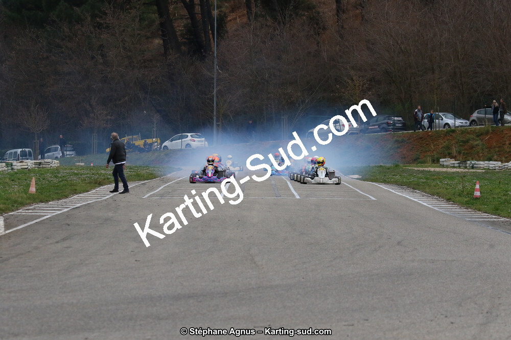 09 & 10/03/2019 : 1ère manche du Championnat du Sud à Alès (Photos Stéphane Agnus) 2019 — karting