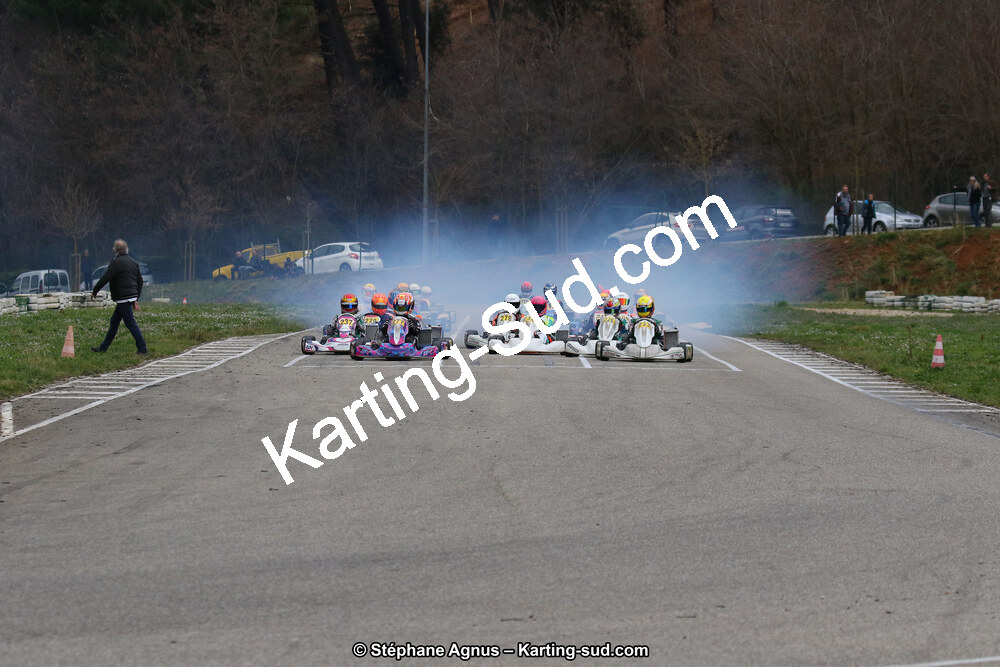 09 & 10/03/2019 : 1ère manche du Championnat du Sud à Alès (Photos Stéphane Agnus) 2019 — karting