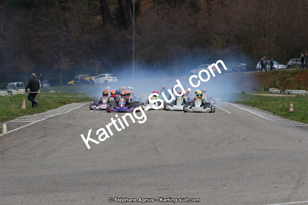 09 & 10/03/2019 : 1ère manche du Championnat du Sud à Alès (Photos Stéphane Agnus) 2019 — karting