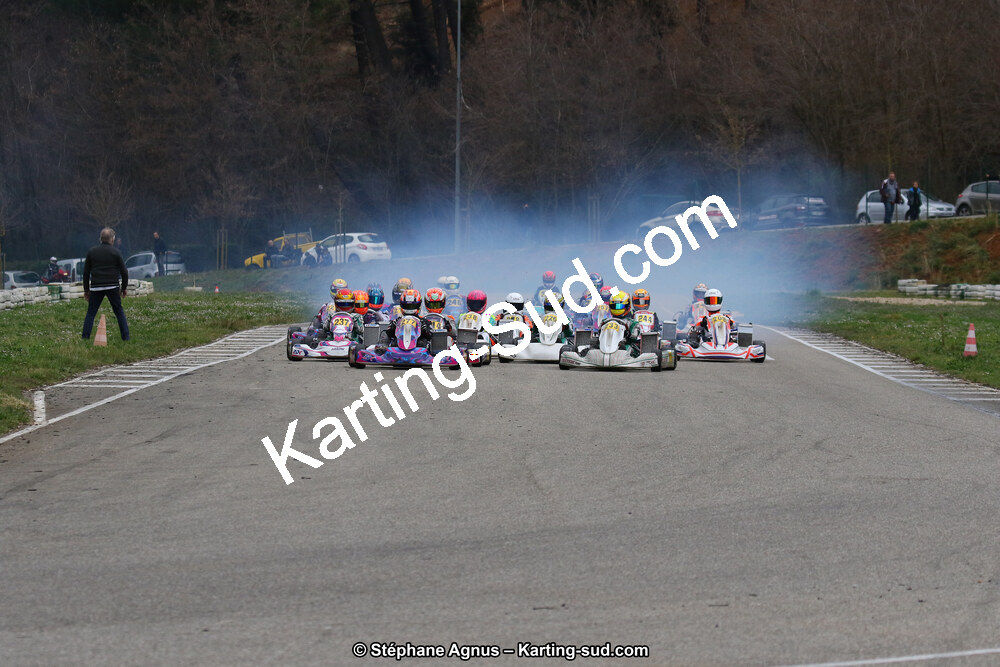 09 & 10/03/2019 : 1ère manche du Championnat du Sud à Alès (Photos Stéphane Agnus) 2019 — karting