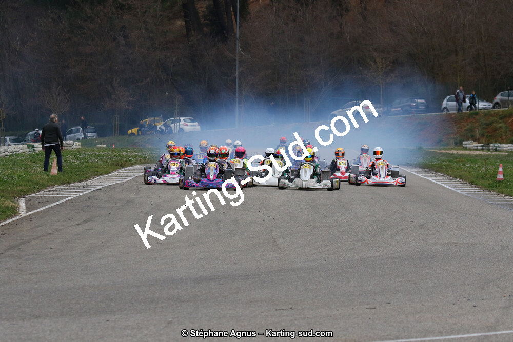09 & 10/03/2019 : 1ère manche du Championnat du Sud à Alès (Photos Stéphane Agnus) 2019 — karting