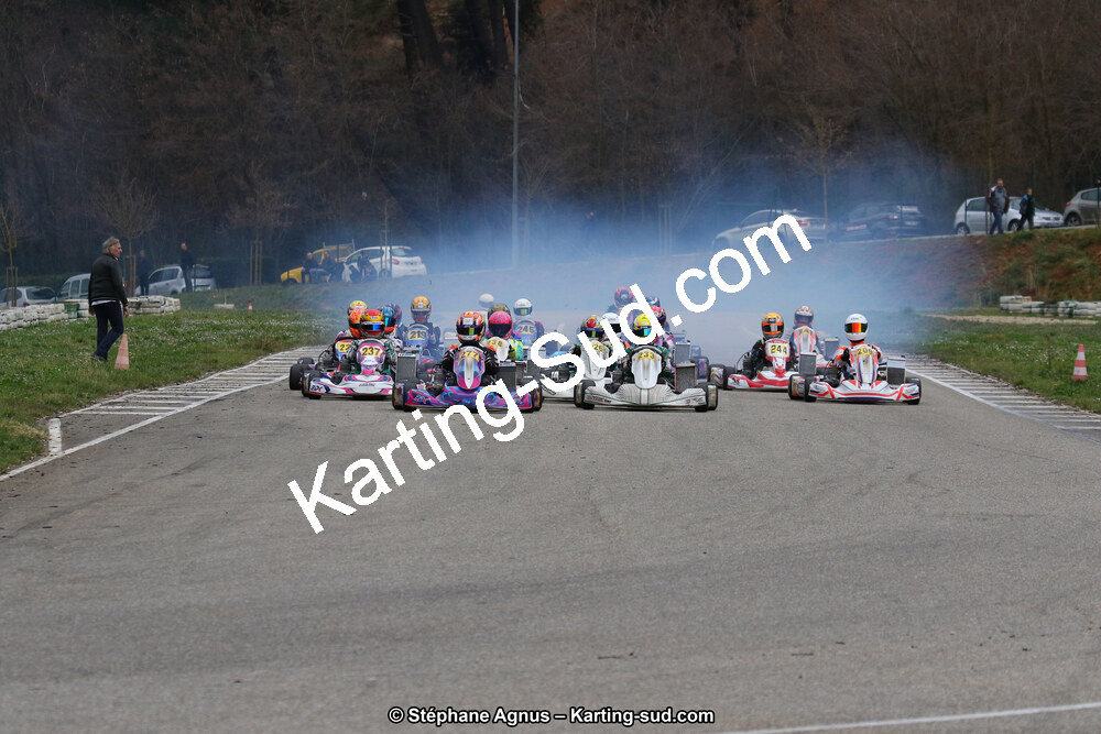 09 & 10/03/2019 : 1ère manche du Championnat du Sud à Alès (Photos Stéphane Agnus) 2019 — karting