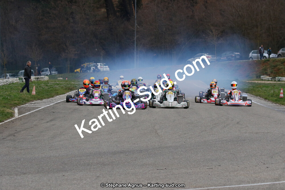 09 & 10/03/2019 : 1ère manche du Championnat du Sud à Alès (Photos Stéphane Agnus) 2019 — karting