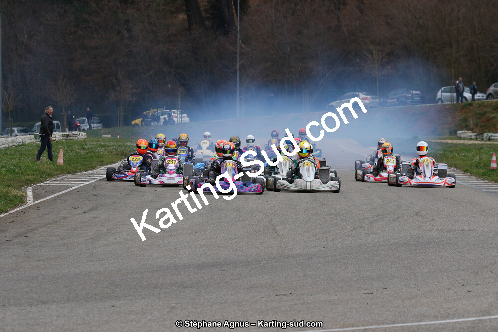 09 & 10/03/2019 : 1ère manche du Championnat du Sud à Alès (Photos Stéphane Agnus) 2019 — karting