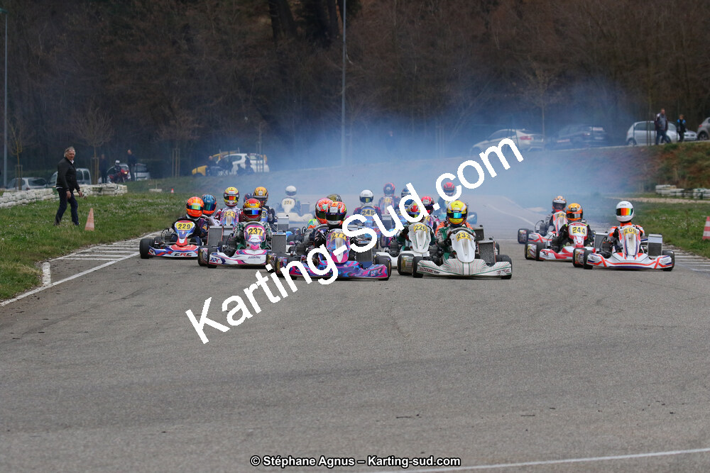 09 & 10/03/2019 : 1ère manche du Championnat du Sud à Alès (Photos Stéphane Agnus) 2019 — karting