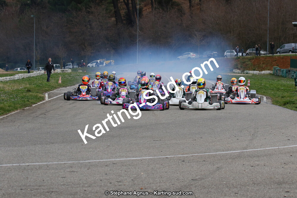 09 & 10/03/2019 : 1ère manche du Championnat du Sud à Alès (Photos Stéphane Agnus) 2019 — karting