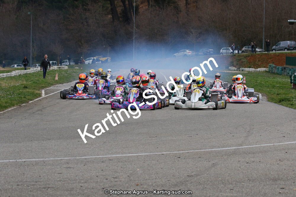 09 & 10/03/2019 : 1ère manche du Championnat du Sud à Alès (Photos Stéphane Agnus) 2019 — karting