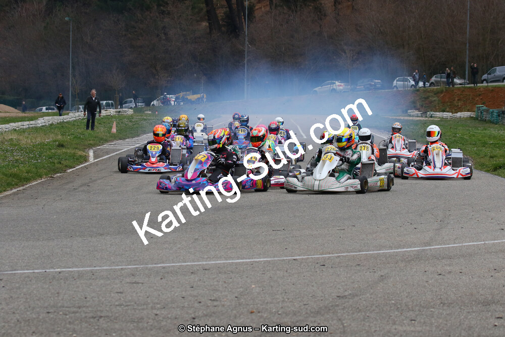 09 & 10/03/2019 : 1ère manche du Championnat du Sud à Alès (Photos Stéphane Agnus) 2019 — karting