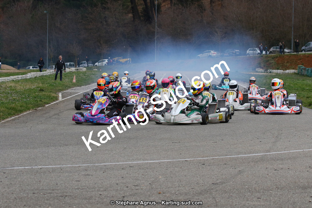 09 & 10/03/2019 : 1ère manche du Championnat du Sud à Alès (Photos Stéphane Agnus) 2019 — karting