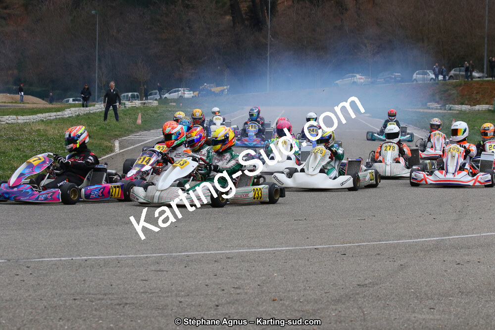 09 & 10/03/2019 : 1ère manche du Championnat du Sud à Alès (Photos Stéphane Agnus) 2019 — karting