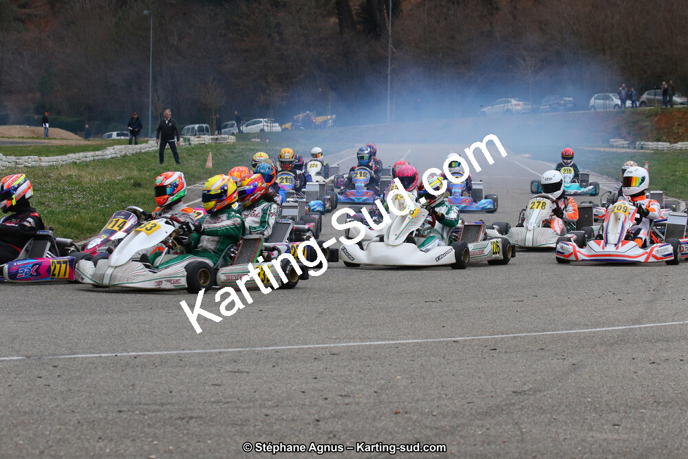 09 & 10/03/2019 : 1ère manche du Championnat du Sud à Alès (Photos Stéphane Agnus) 2019 — karting