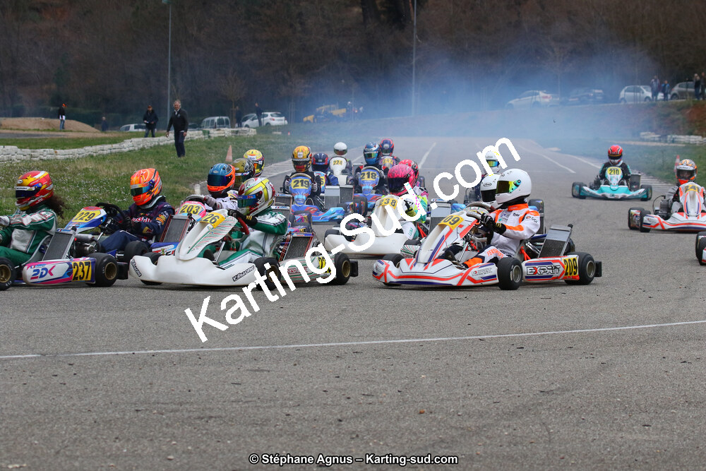09 & 10/03/2019 : 1ère manche du Championnat du Sud à Alès (Photos Stéphane Agnus) 2019 — karting