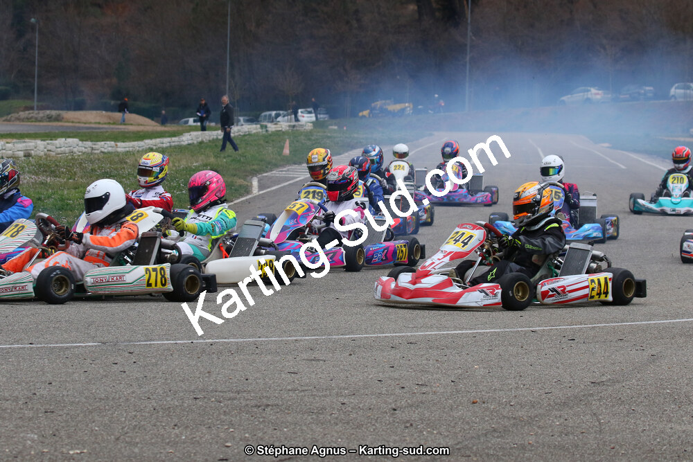09 & 10/03/2019 : 1ère manche du Championnat du Sud à Alès (Photos Stéphane Agnus) 2019 — karting
