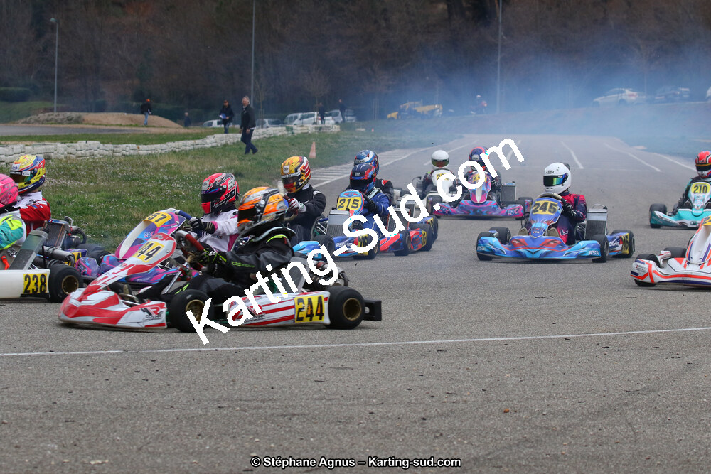09 & 10/03/2019 : 1ère manche du Championnat du Sud à Alès (Photos Stéphane Agnus) 2019 — karting