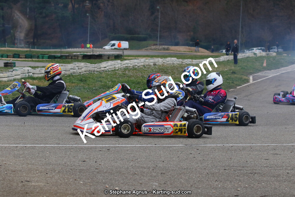 09 & 10/03/2019 : 1ère manche du Championnat du Sud à Alès (Photos Stéphane Agnus) 2019 — karting