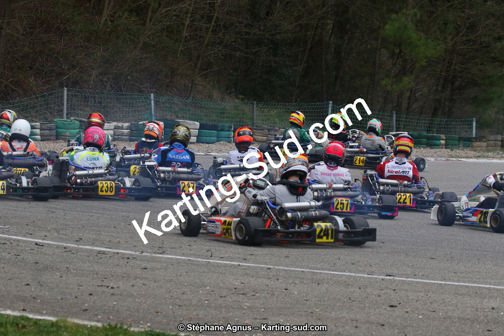 09 & 10/03/2019 : 1ère manche du Championnat du Sud à Alès (Photos Stéphane Agnus) 2019 — karting