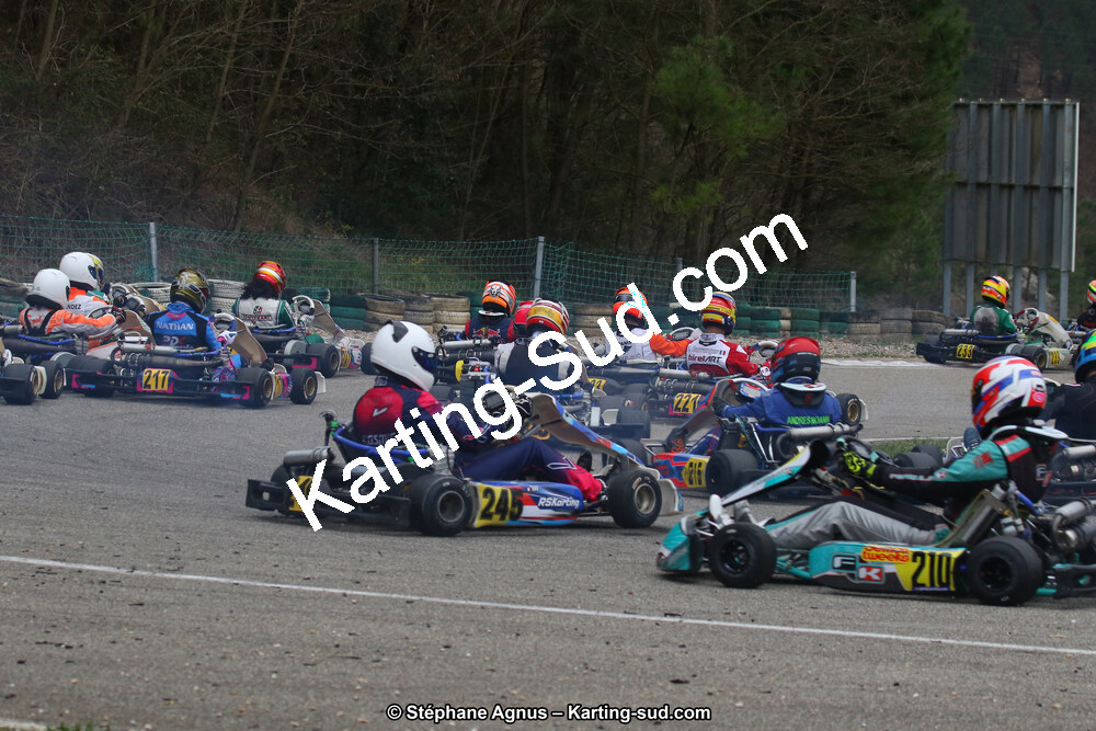 09 & 10/03/2019 : 1ère manche du Championnat du Sud à Alès (Photos Stéphane Agnus) 2019 — karting