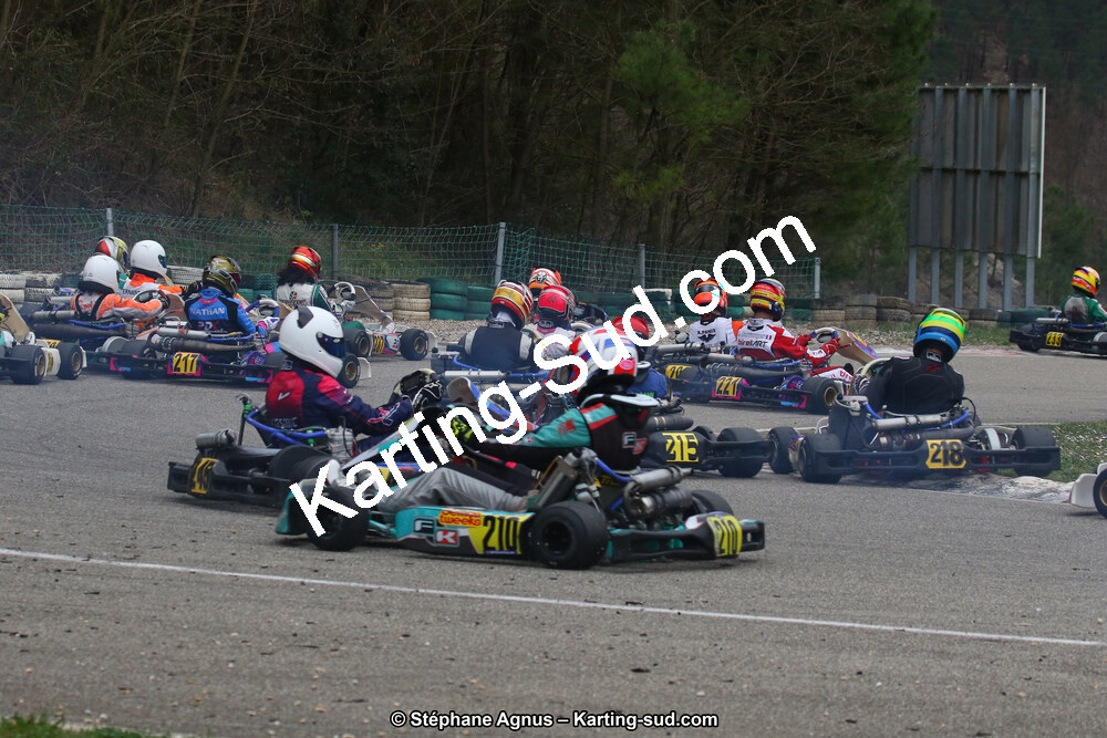 09 & 10/03/2019 : 1ère manche du Championnat du Sud à Alès (Photos Stéphane Agnus) 2019 — karting