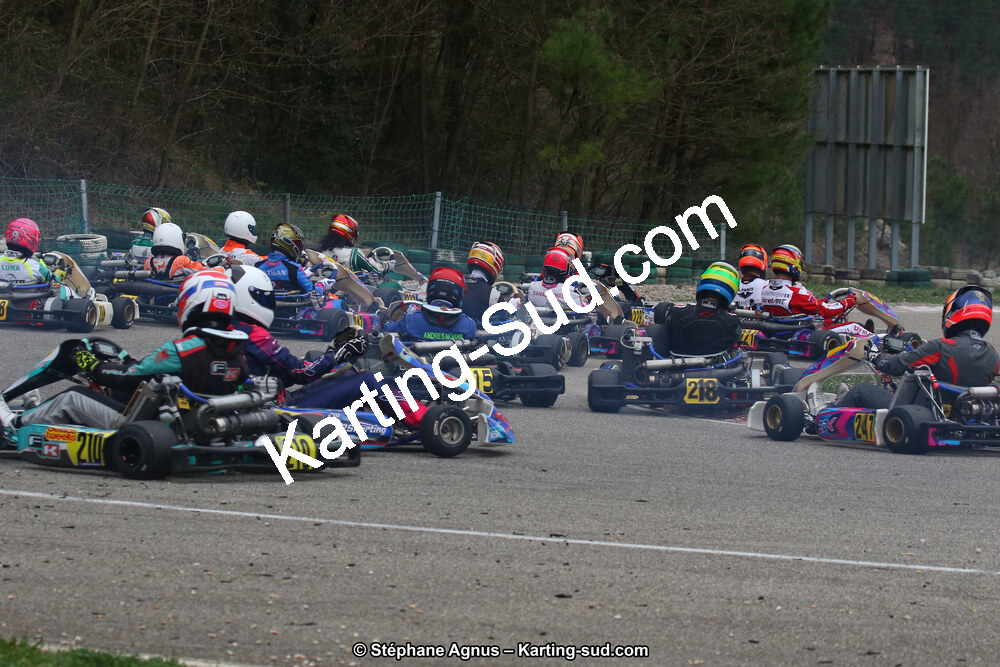 09 & 10/03/2019 : 1ère manche du Championnat du Sud à Alès (Photos Stéphane Agnus) 2019 — karting