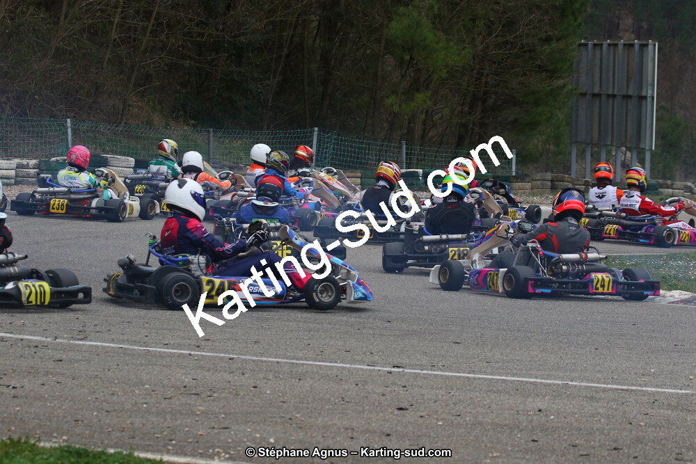 09 & 10/03/2019 : 1ère manche du Championnat du Sud à Alès (Photos Stéphane Agnus) 2019 — karting