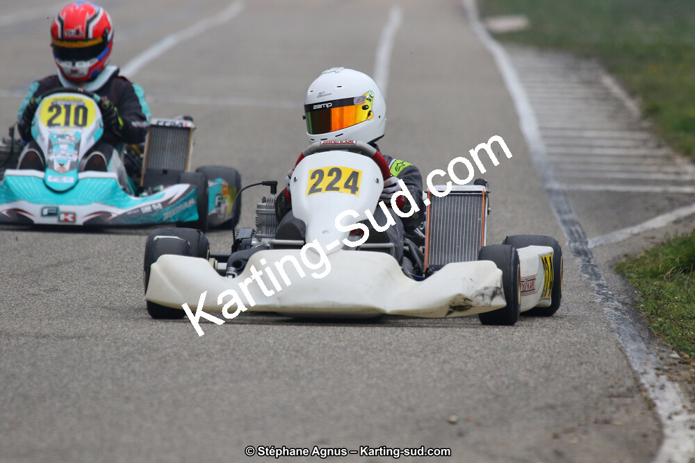 09 & 10/03/2019 : 1ère manche du Championnat du Sud à Alès (Photos Stéphane Agnus) 2019 — karting