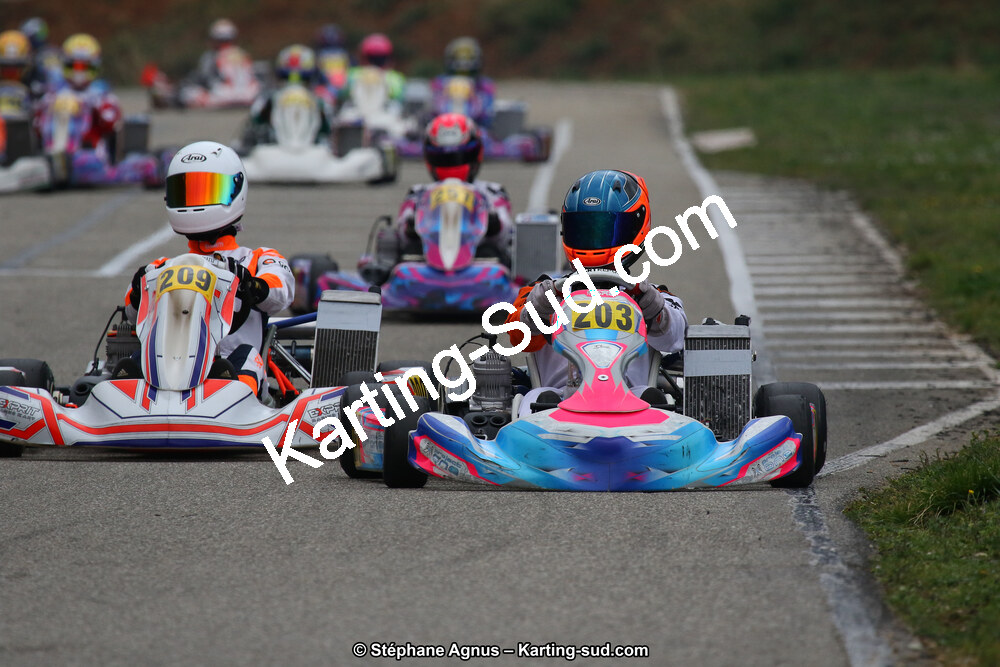 09 & 10/03/2019 : 1ère manche du Championnat du Sud à Alès (Photos Stéphane Agnus) 2019 — karting
