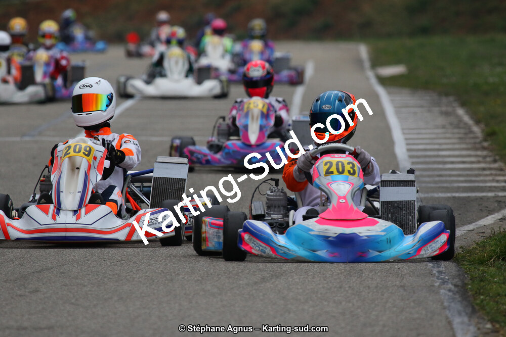 09 & 10/03/2019 : 1ère manche du Championnat du Sud à Alès (Photos Stéphane Agnus) 2019 — karting