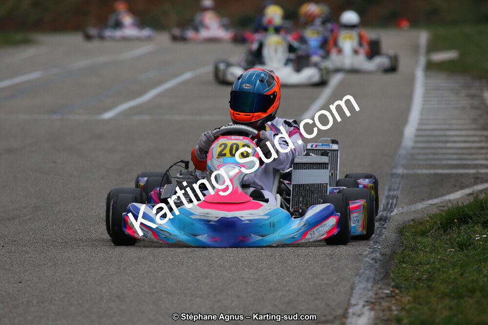 09 & 10/03/2019 : 1ère manche du Championnat du Sud à Alès (Photos Stéphane Agnus) 2019 — karting