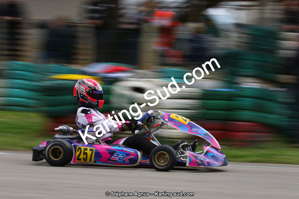 09 & 10/03/2019 : 1ère manche du Championnat du Sud à Alès (Photos Stéphane Agnus) 2019 — karting