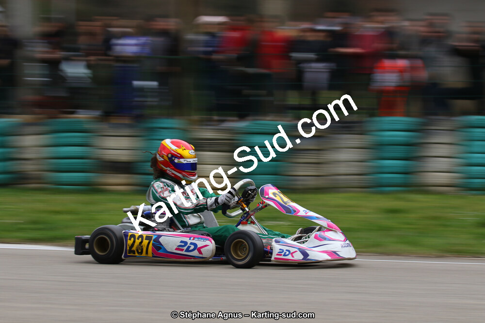 09 & 10/03/2019 : 1ère manche du Championnat du Sud à Alès (Photos Stéphane Agnus) 2019 — karting