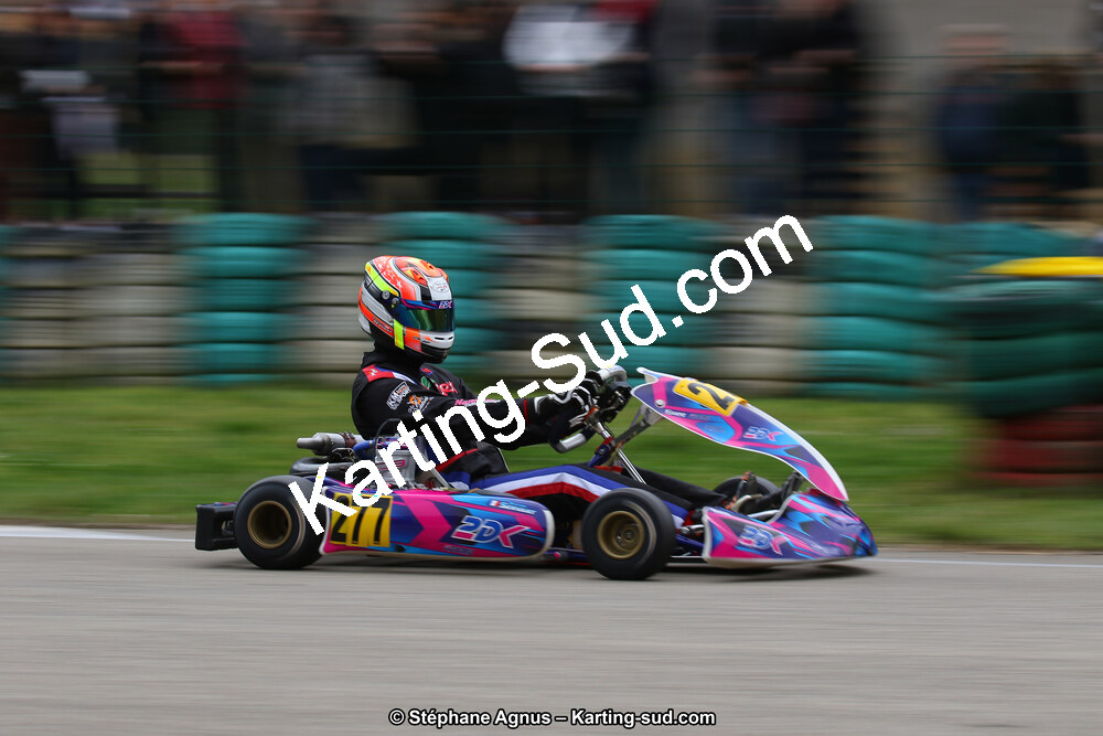 09 & 10/03/2019 : 1ère manche du Championnat du Sud à Alès (Photos Stéphane Agnus) 2019 — karting
