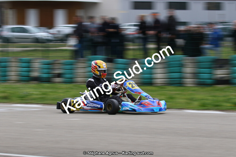 09 & 10/03/2019 : 1ère manche du Championnat du Sud à Alès (Photos Stéphane Agnus) 2019 — karting