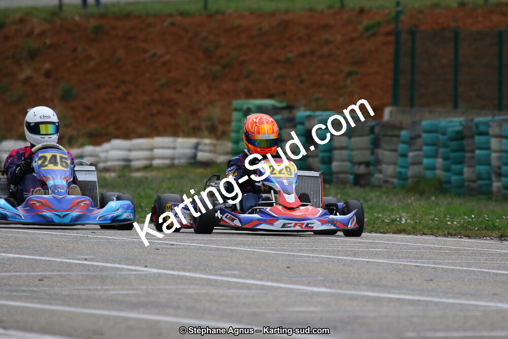 09 & 10/03/2019 : 1ère manche du Championnat du Sud à Alès (Photos Stéphane Agnus) 2019 — karting