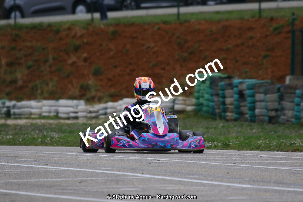09 & 10/03/2019 : 1ère manche du Championnat du Sud à Alès (Photos Stéphane Agnus) 2019 — karting
