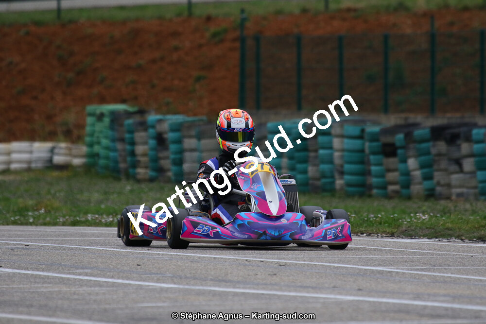 09 & 10/03/2019 : 1ère manche du Championnat du Sud à Alès (Photos Stéphane Agnus) 2019 — karting