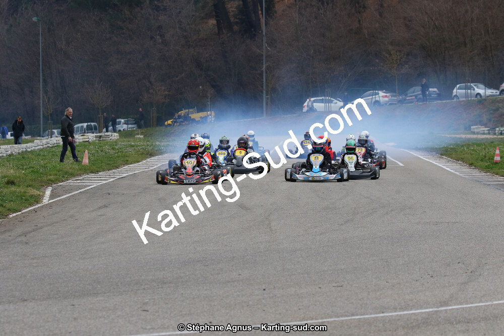 09 & 10/03/2019 : 1ère manche du Championnat du Sud à Alès (Photos Stéphane Agnus) 2019 — karting
