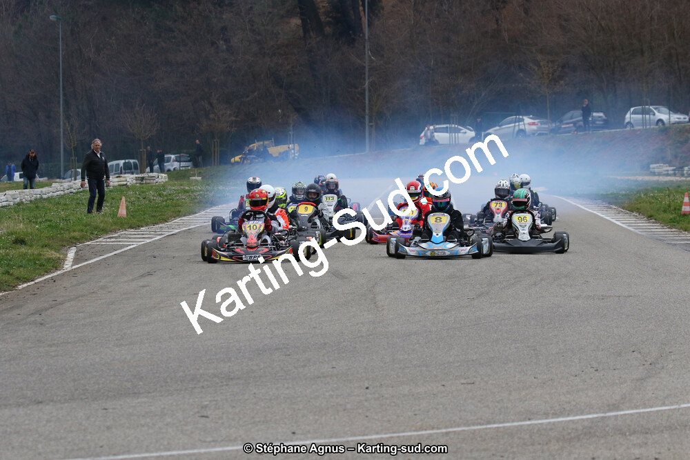 09 & 10/03/2019 : 1ère manche du Championnat du Sud à Alès (Photos Stéphane Agnus) 2019 — karting