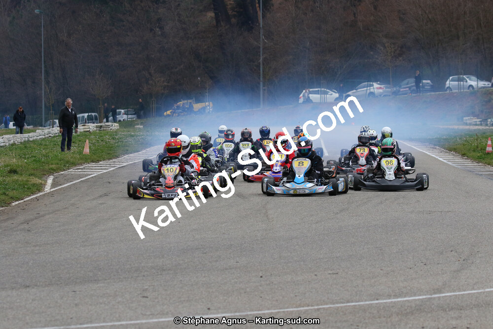 09 & 10/03/2019 : 1ère manche du Championnat du Sud à Alès (Photos Stéphane Agnus) 2019 — karting