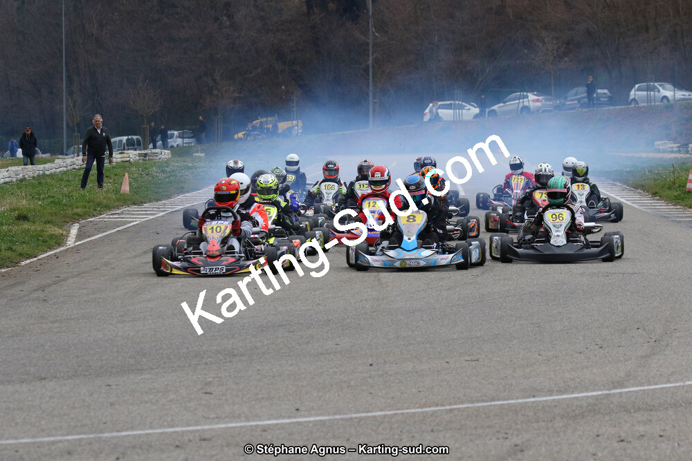 09 & 10/03/2019 : 1ère manche du Championnat du Sud à Alès (Photos Stéphane Agnus) 2019 — karting