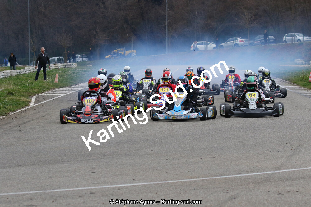 09 & 10/03/2019 : 1ère manche du Championnat du Sud à Alès (Photos Stéphane Agnus) 2019 — karting