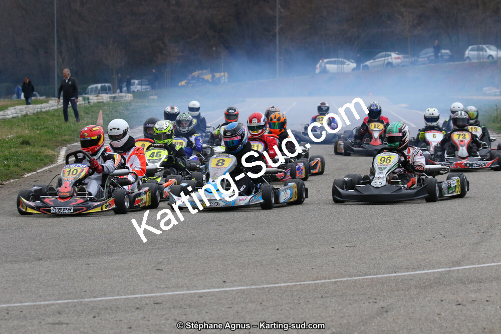 09 & 10/03/2019 : 1ère manche du Championnat du Sud à Alès (Photos Stéphane Agnus) 2019 — karting