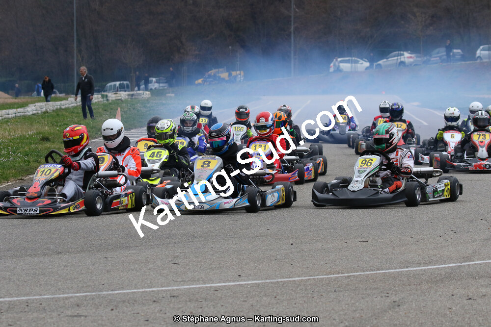 09 & 10/03/2019 : 1ère manche du Championnat du Sud à Alès (Photos Stéphane Agnus) 2019 — karting