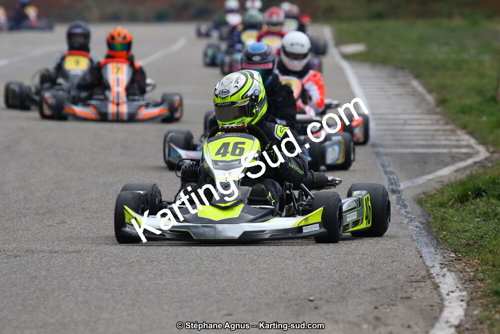 09 & 10/03/2019 : 1ère manche du Championnat du Sud à Alès (Photos Stéphane Agnus) 2019 — karting