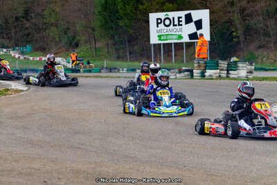 09 & 10/03/2019 : 1ère manche du Championnat du Sud à Alès (Photos Nicolas Hidalgo) 2019 — karting