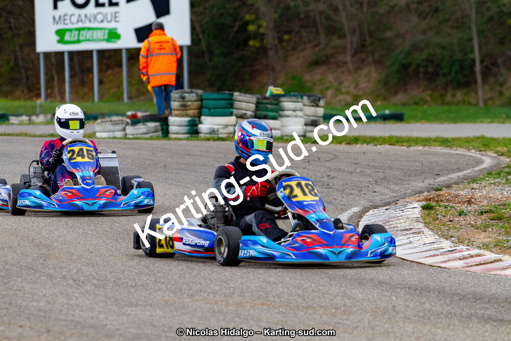 09 & 10/03/2019 : 1ère manche du Championnat du Sud à Alès (Photos Nicolas Hidalgo) 2019 — karting