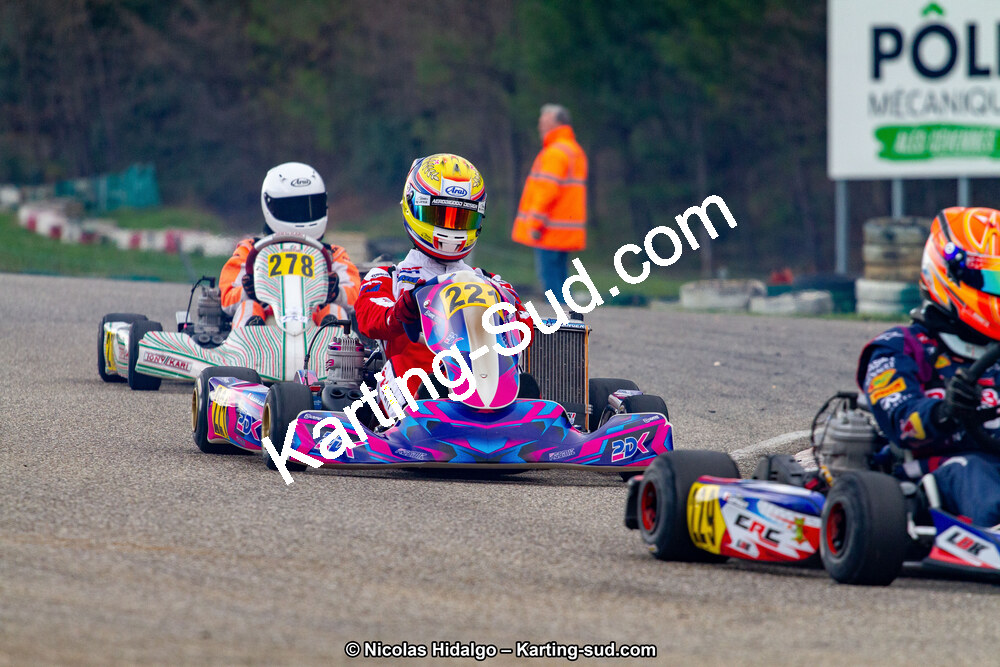 09 & 10/03/2019 : 1ère manche du Championnat du Sud à Alès (Photos Nicolas Hidalgo) 2019 — karting