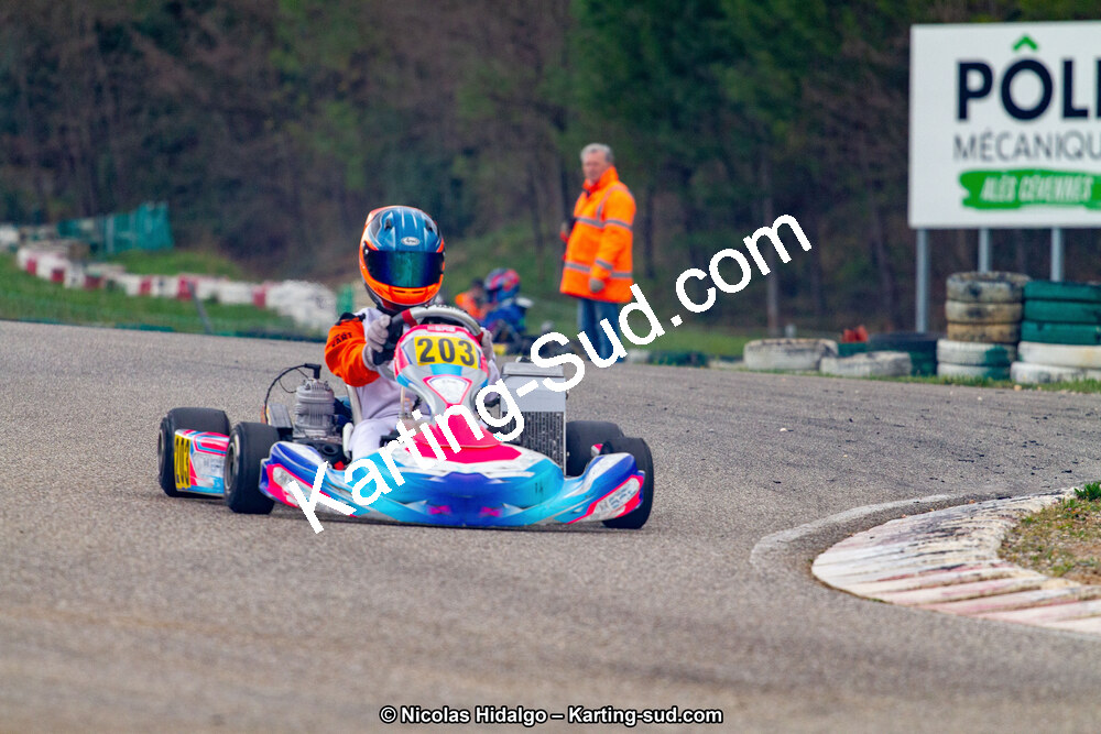 09 & 10/03/2019 : 1ère manche du Championnat du Sud à Alès (Photos Nicolas Hidalgo) 2019 — karting