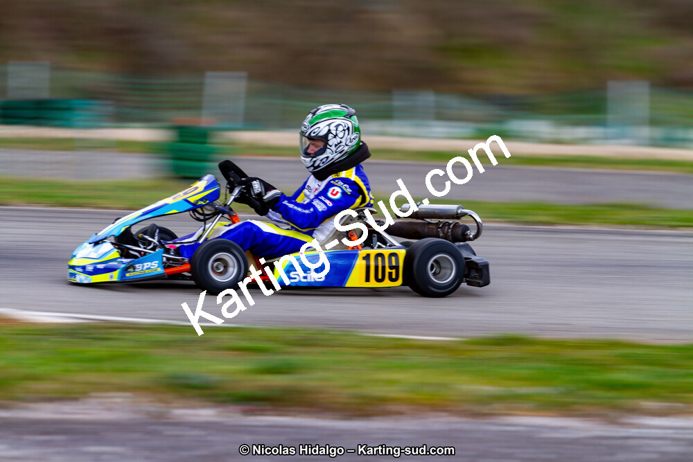 09 & 10/03/2019 : 1ère manche du Championnat du Sud à Alès (Photos Nicolas Hidalgo) 2019 — karting