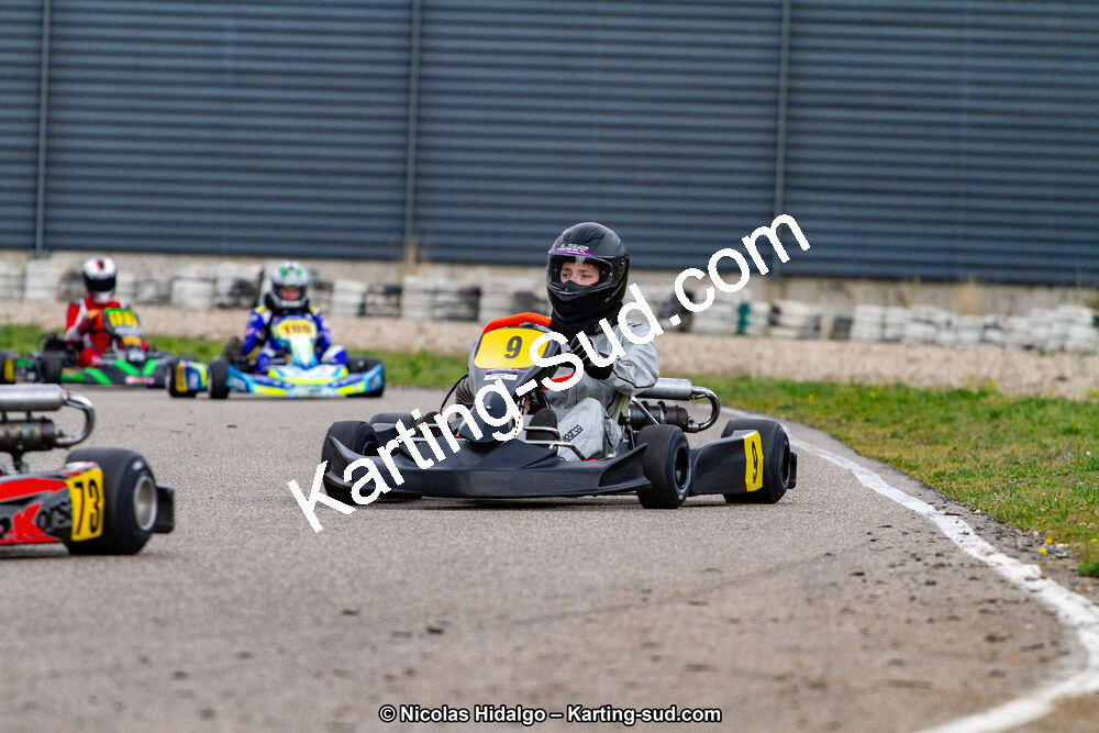 09 & 10/03/2019 : 1ère manche du Championnat du Sud à Alès (Photos Nicolas Hidalgo) 2019 — karting
